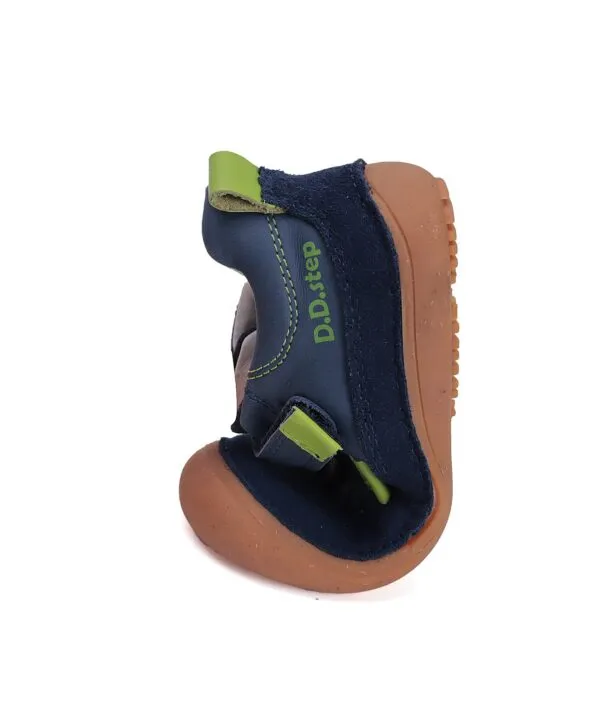 batukai vaikams D.D.Step (Vengrija)  Barefoot mėlyni batai 25-30 d. S063-51483M