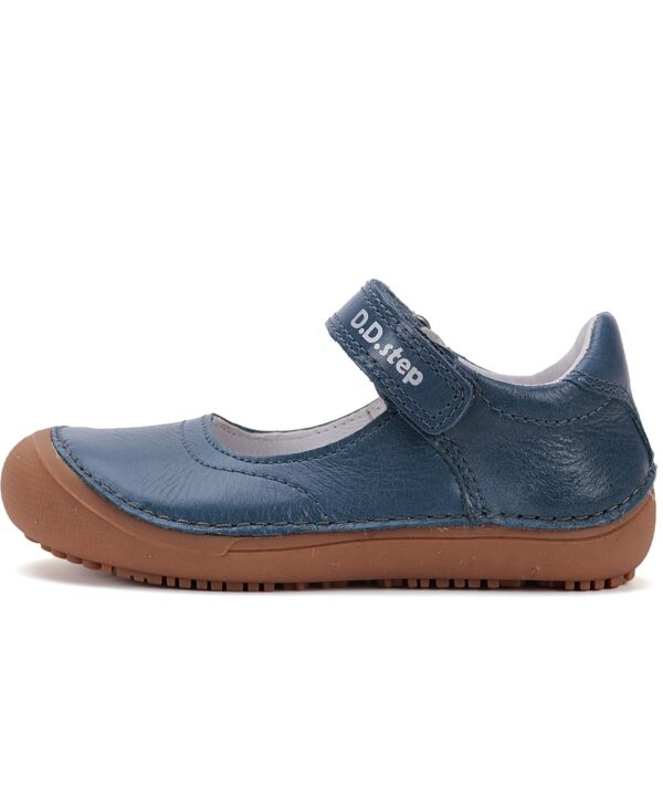 batukai vaikams D.D.Step (Vengrija)  Barefoot mėlyni batai 31-36 d. H063-51900AL