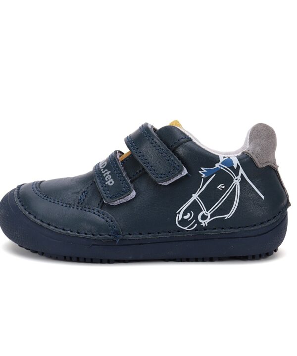 batukai vaikams D.D.Step (Vengrija)  Barefoot mėlyni batai 31-36 d. S063-51264L