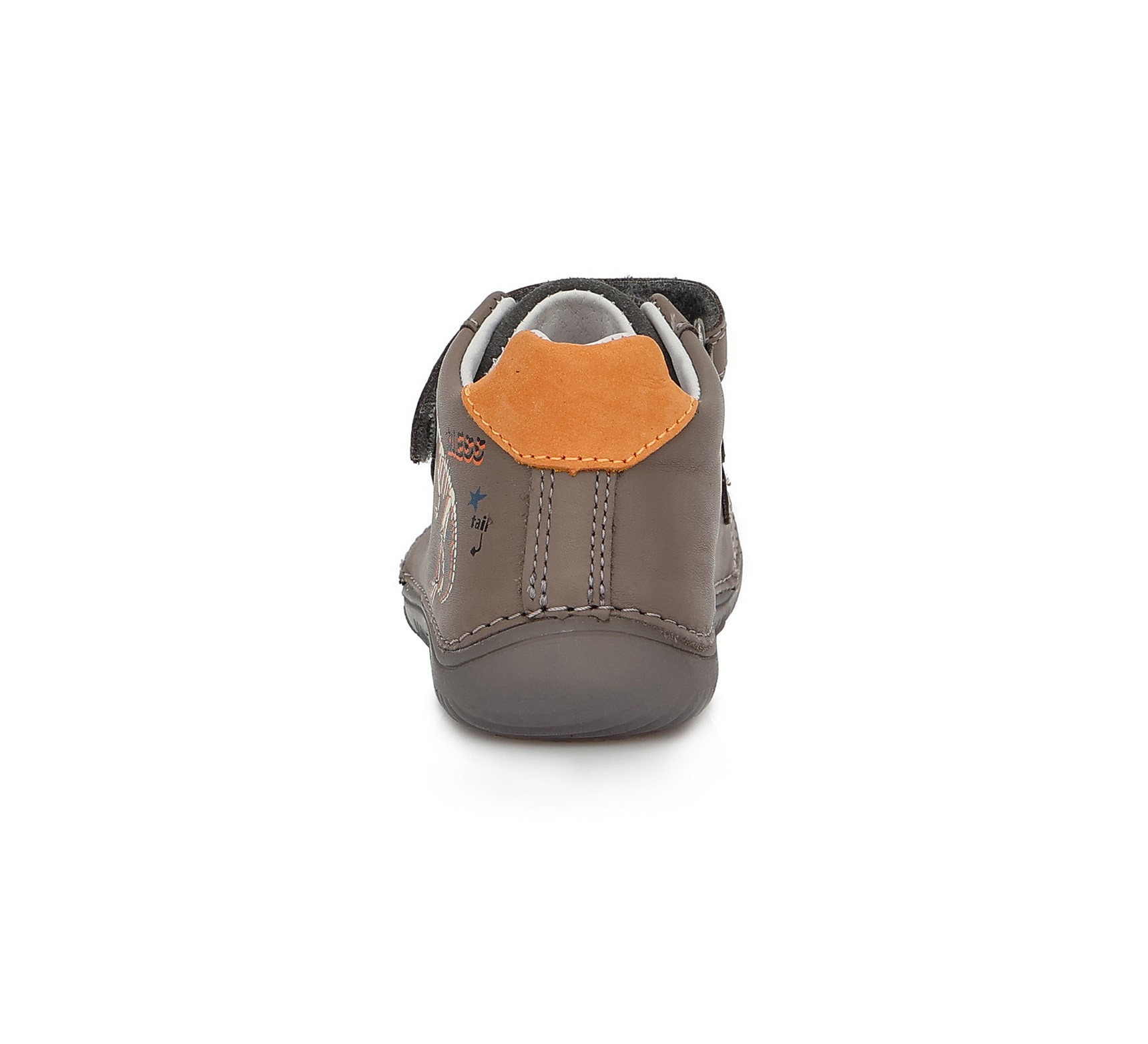 Barefoot pilki batai 20-25 d. S073-328. D.D.Step (Vengrija). Batai vaikams 4 batukai vaikams D.D.Step (Vengrija) Barefoot pilki batai 20-25 d. S073-328