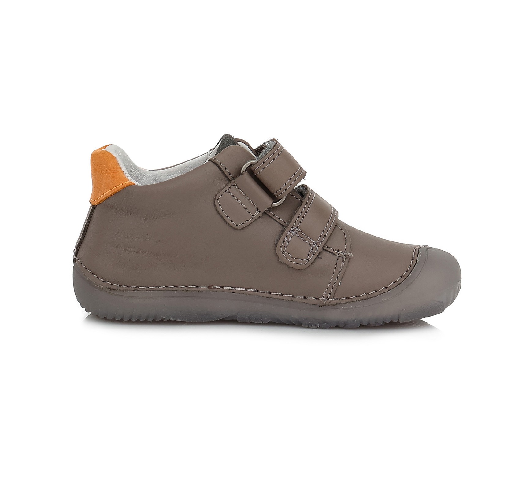 Barefoot pilki batai 20-25 d. S073-328. D.D.Step (Vengrija). Batai vaikams 5 batukai vaikams D.D.Step (Vengrija) Barefoot pilki batai 20-25 d. S073-328