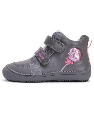 batukai vaikams D.D.Step (Vengrija)  Barefoot pilki batai 31-36 d. A063-42804AL