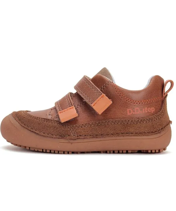 batukai vaikams D.D.Step (Vengrija) Barefoot rudi batai 25-30 d. S063-51483AM