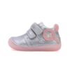 batukai vaikams D.D.Step (Vengrija)  Barefoot sidabro spalvos batai 20-25 d. S070-52838