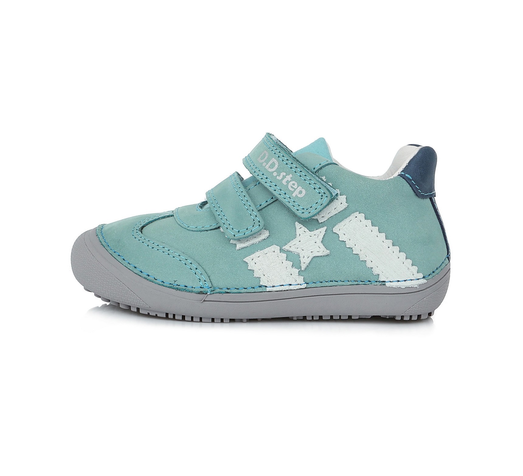 Barefoot šviesiai mėlyni batai 31-36 d. S063-341L. D.D.Step (Vengrija). Batai vaikams 3 batukai vaikams D.D.Step (Vengrija) Barefoot šviesiai mėlyni batai 31-36 d. S063-341L