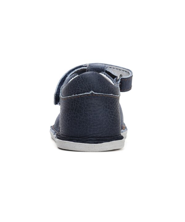 batukai vaikams D.D.Step (Vengrija)  Barefoot tamsiai mėlyni batai 21-26 d. H085-41850A