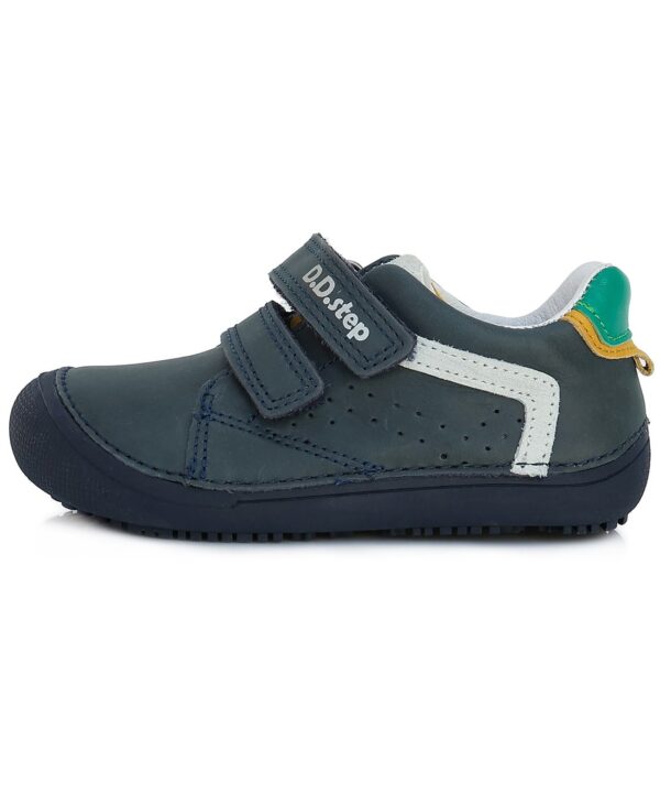 batukai vaikams D.D.Step (Vengrija)  Barefoot tamsiai mėlyni batai 31-36 d. S063-397AL