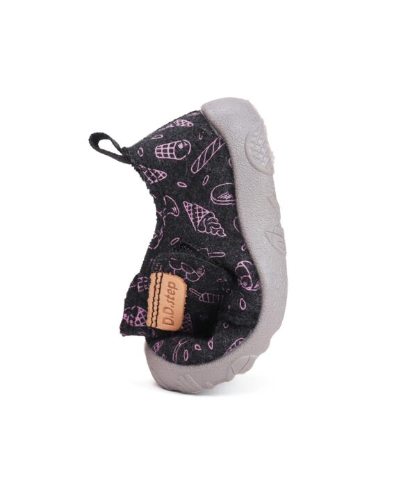 batukai vaikams D.D.Step (Vengrija)  Barefoot veltinio šlepetės 26-31 d. C086-52496AM