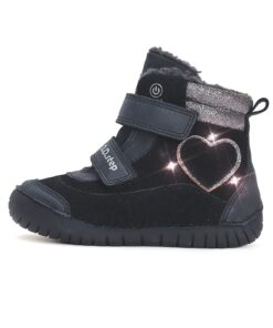 batukai vaikams D.D.Step (Vengrija)  LED Batai su dirbtinio kailio pamušalu 25-30 d. W050-42707CM
