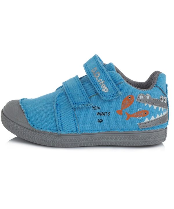 batukai vaikams D.D.Step (Vengrija)  Mėlyni canvas batai  25-30 d. C049494AM