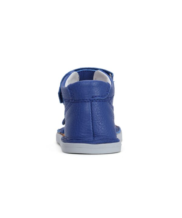 batukai vaikams D.D.Step (Vengrija)  Mėlynos barefoot basutės 20-25 d. G076-41333A