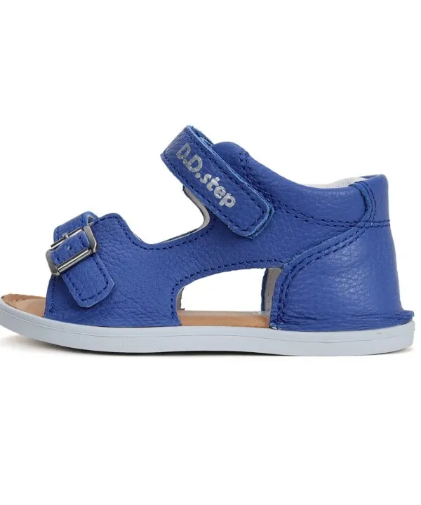 batukai vaikams D.D.Step (Vengrija)  Mėlynos barefoot basutės 20-25 d. G076-41333A