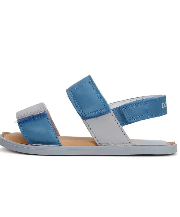 batukai vaikams D.D.Step (Vengrija) Mėlynos barefoot basutės 26-31 d. G076-41539DM