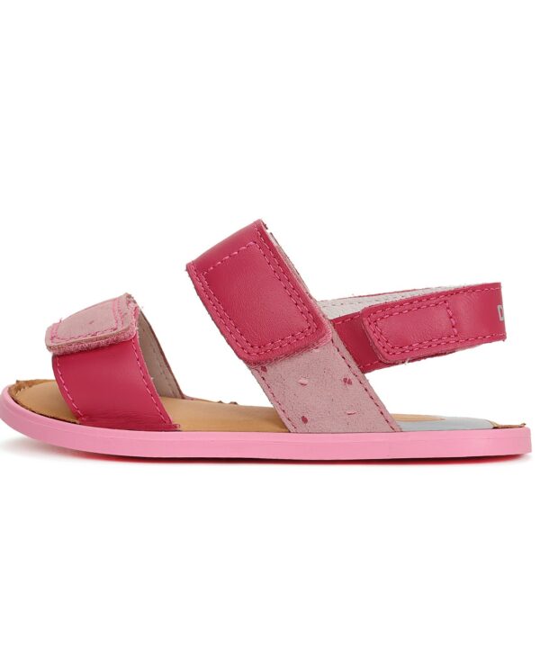 batukai vaikams D.D.Step (Vengrija)  Rožinės barefoot basutės 32-37 d. G076-41539L