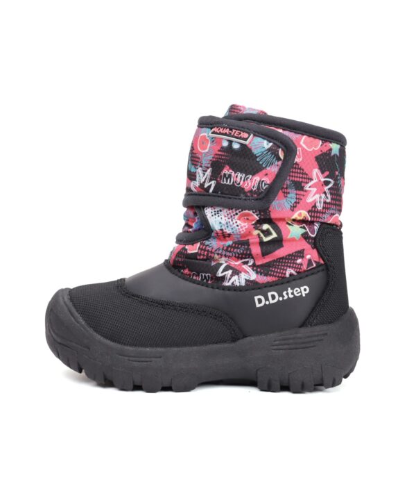 batukai vaikams D.D.Step (Vengrija)  Sniego batai su vilna 28-33 d. P081-52502BL