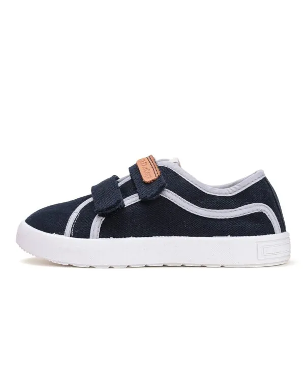 batukai vaikams D.D.Step (Vengrija)  Tamsiai mėlyni canvas batai 32-37 d. C097-52981AL