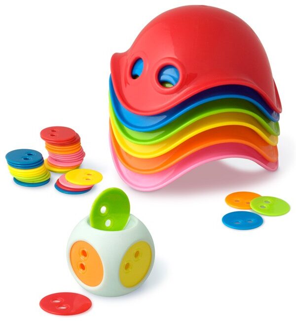 edukaciniai zaislai. Lavinamieji zaislai. Moluk . Bilibo Game Box žaidimas