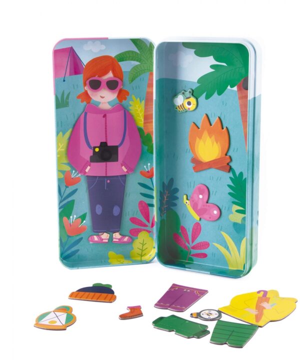 edukaciniai zaislai. Lavinamieji zaislai. Apli Kids . Apli Kids magnetinis žaidimas „Tropikai“