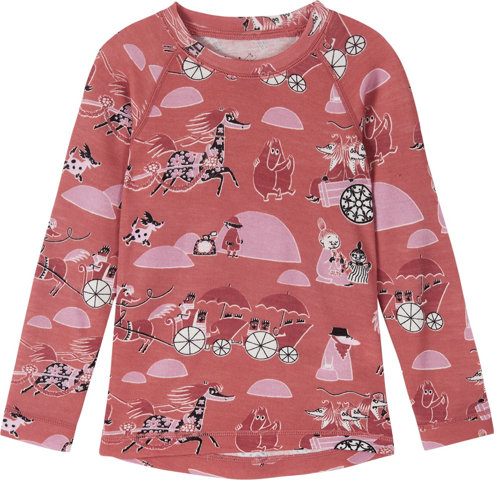 REIMA Moomin Trivsam kombinezonas vaikams 5 Thermal clothing REIMA Moomin Trivsam 5200021C Rose Blush