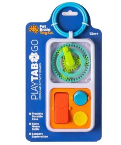 edukaciniai zaislai. Lavinamieji zaislai. FatBrainToys . PlayTab Go – kelioninis sensorinis žaislas