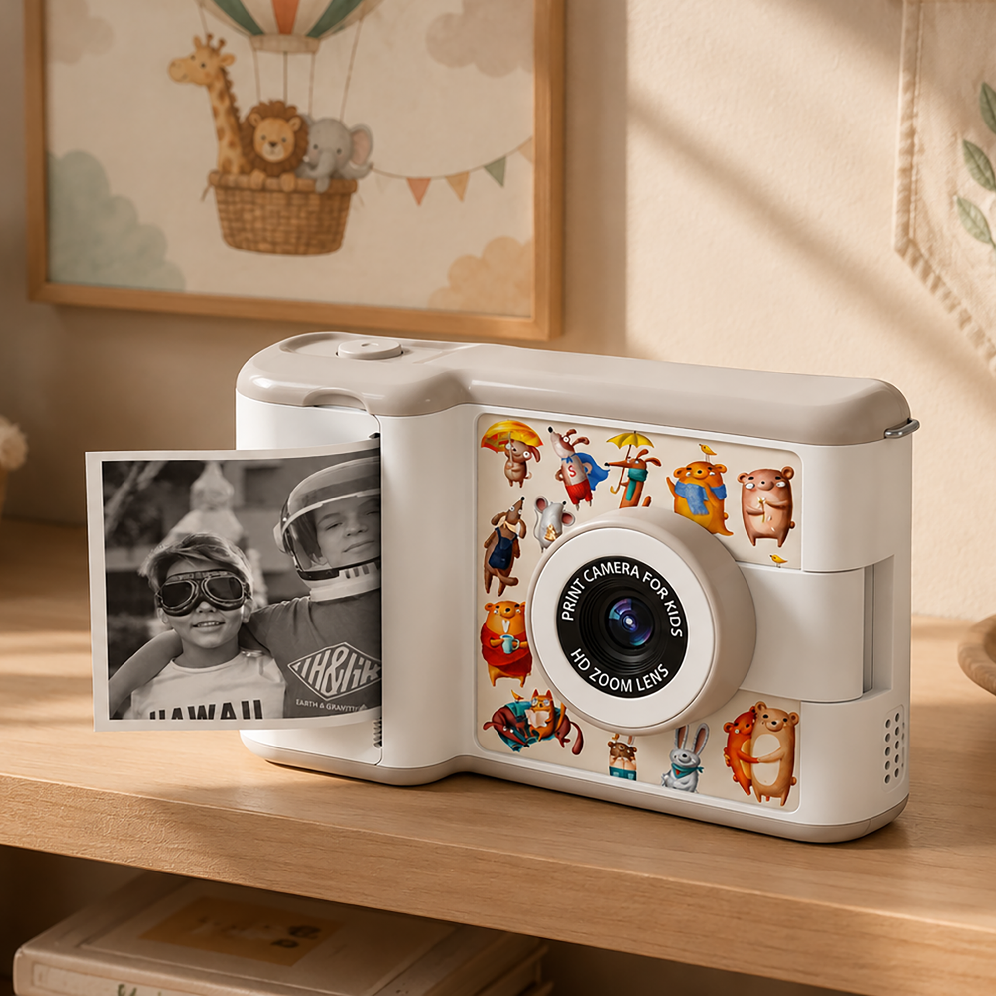 Momentinis fotoaparatas vaikams SKILSAS SK15 su momentinio spausdinimo, fotografavimo ir filmavimo funkcijomis 2 Momentinis fotoaparatas vaikams SKILSAS SK15 su momentinio spausdinimo, fotografavimo ir filmavimo funkcijomis
