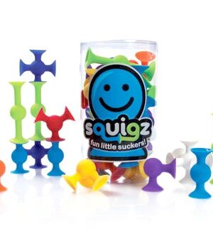 edukaciniai zaislai. Lavinamieji zaislai. FatBrainToys . Squigz (22 vnt) lipšniukai