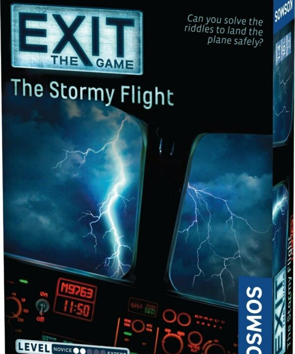 edukaciniai zaislai. Lavinamieji zaislai. KOSMOS . EXIT mokslinis žaidimas „The Stormy Flight“