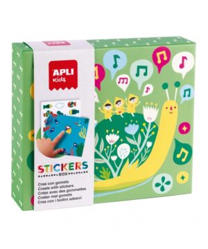 Apli Kids lipdukų žaidimas MAŽYLIAI - Apli Kids 1 edukaciniai zaislai. Lavinamieji zaislai. Apli Kids . Apli Kids lipdukų žaidimas MAŽYLIAI