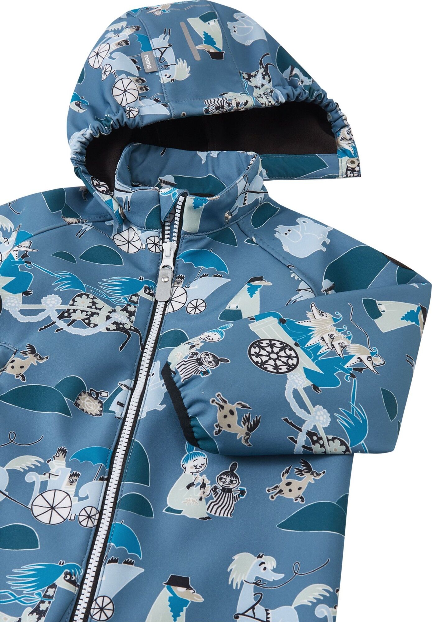 REIMA Moomin Mjosa kombinezonas vaikams 6 Overalls REIMA Moomin Mjosa 5100328D Blue Ocean