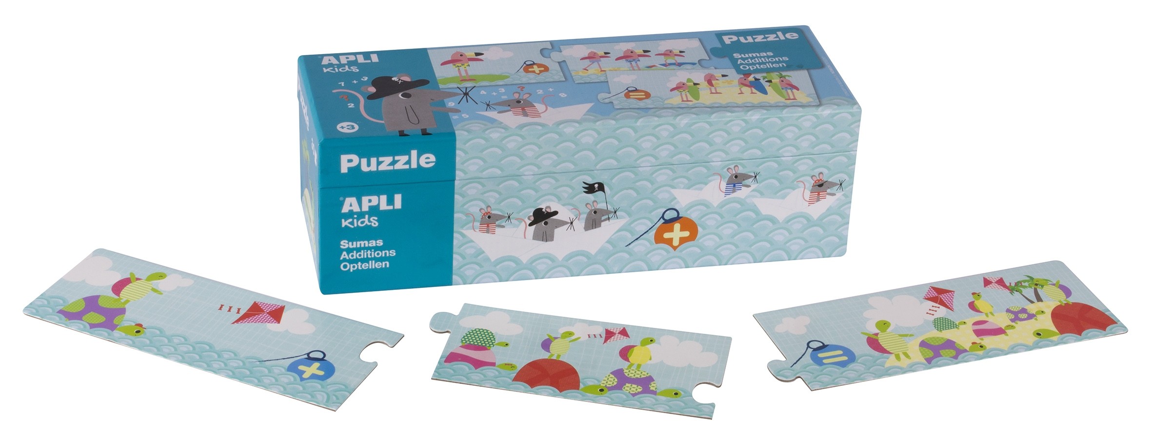 Apli Kids dėlionė NEGYVENAMA SALA - Apli Kids 3 edukaciniai zaislai. Lavinamieji zaislai. Apli Kids . Apli Kids dėlionė NEGYVENAMA SALA