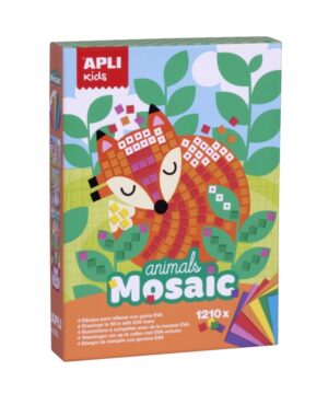 EVA porolono mozaika „Gyvūnai“ - Apli Kids 1 edukaciniai zaislai. Lavinamieji zaislai. Apli Kids . EVA porolono mozaika „Gyvūnai“