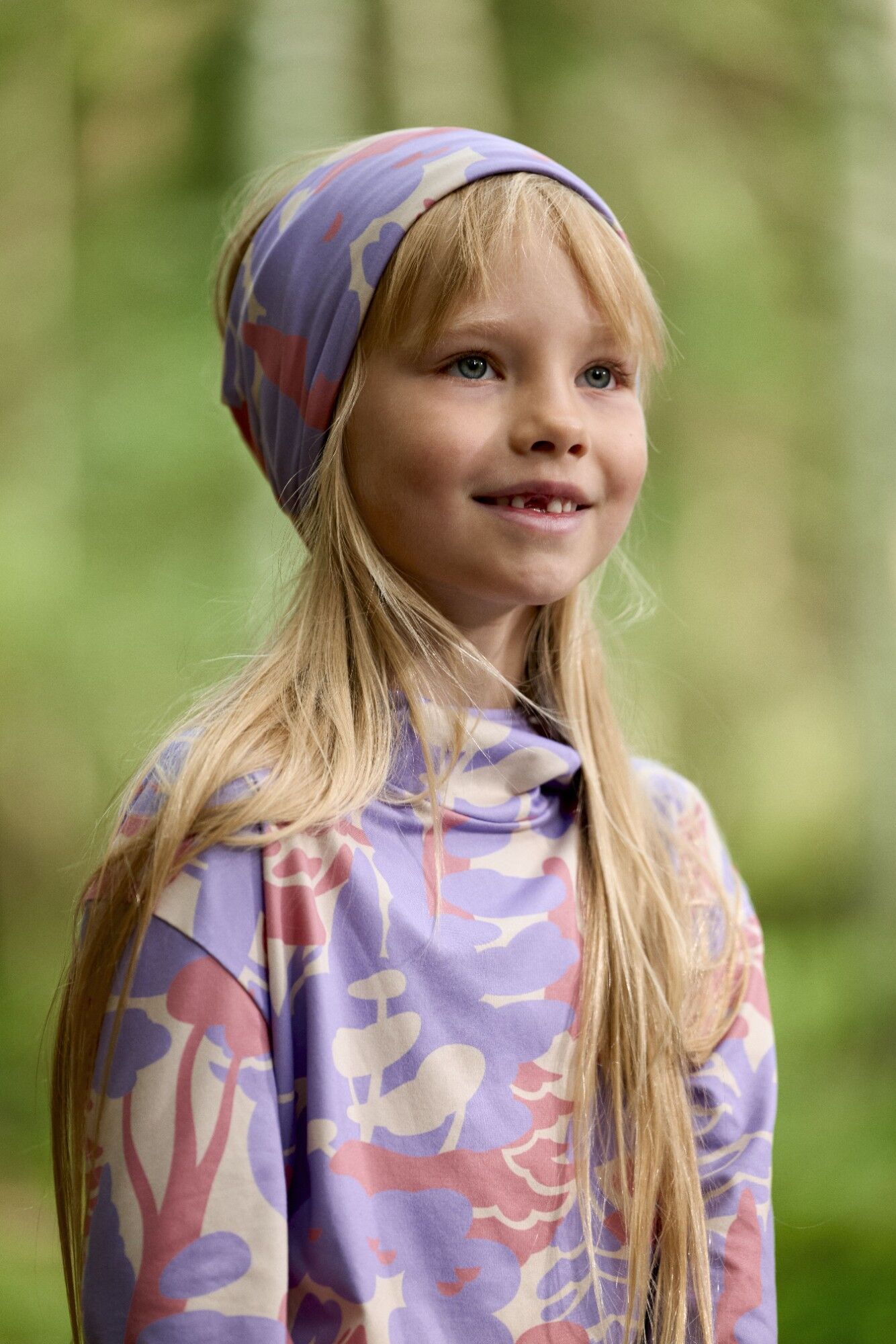 REIMA Hyrisee kaklaskarė vaikams 4 Scarves REIMA Hyrisee 5300303A Blooming Lilac 5452