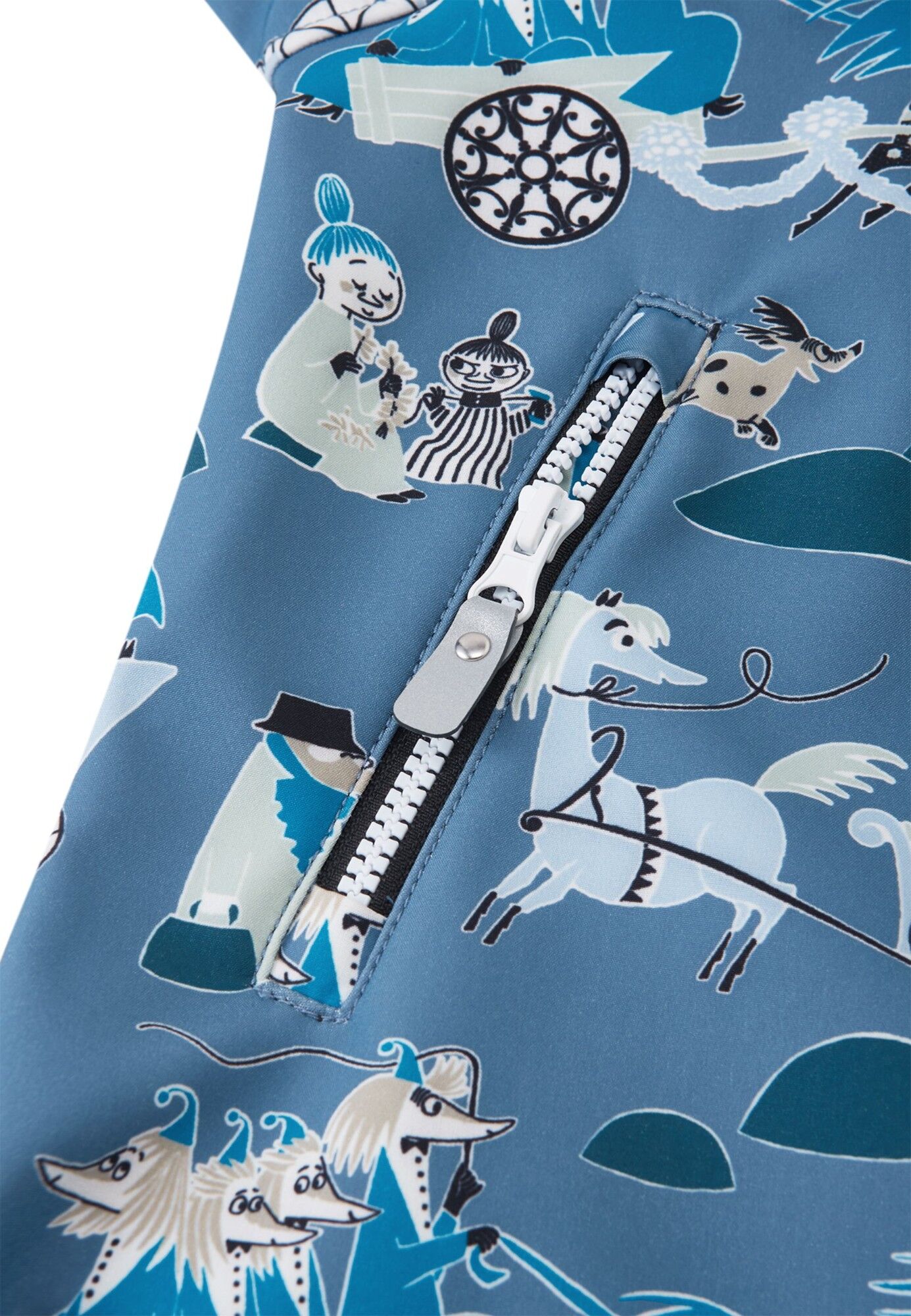 REIMA Moomin Mjosa kombinezonas vaikams 8 Overalls REIMA Moomin Mjosa 5100328D Blue Ocean