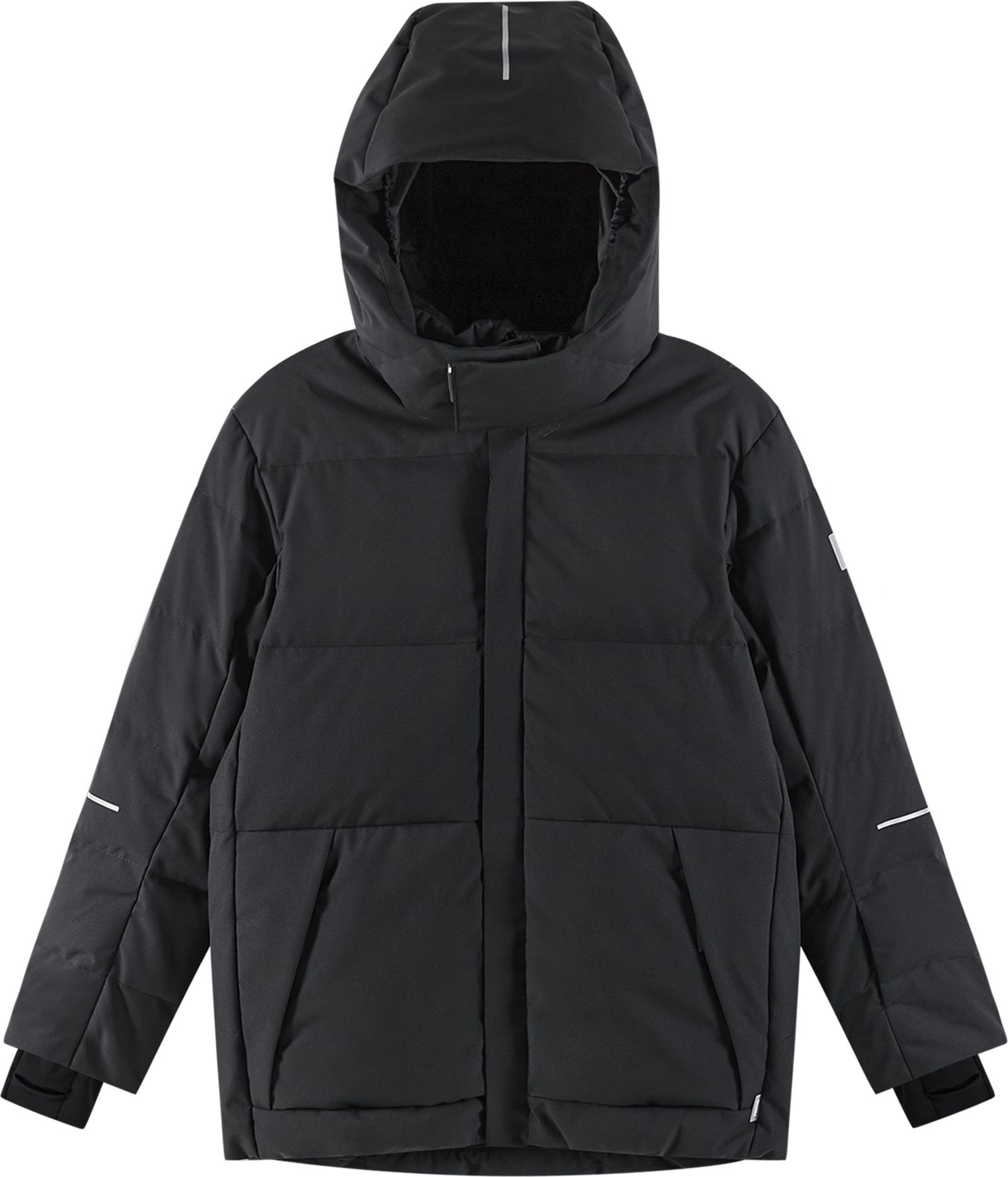 REIMA Ranua juoda striukė vaikams 4 Jackets REIMA Ranua 5100402A Black