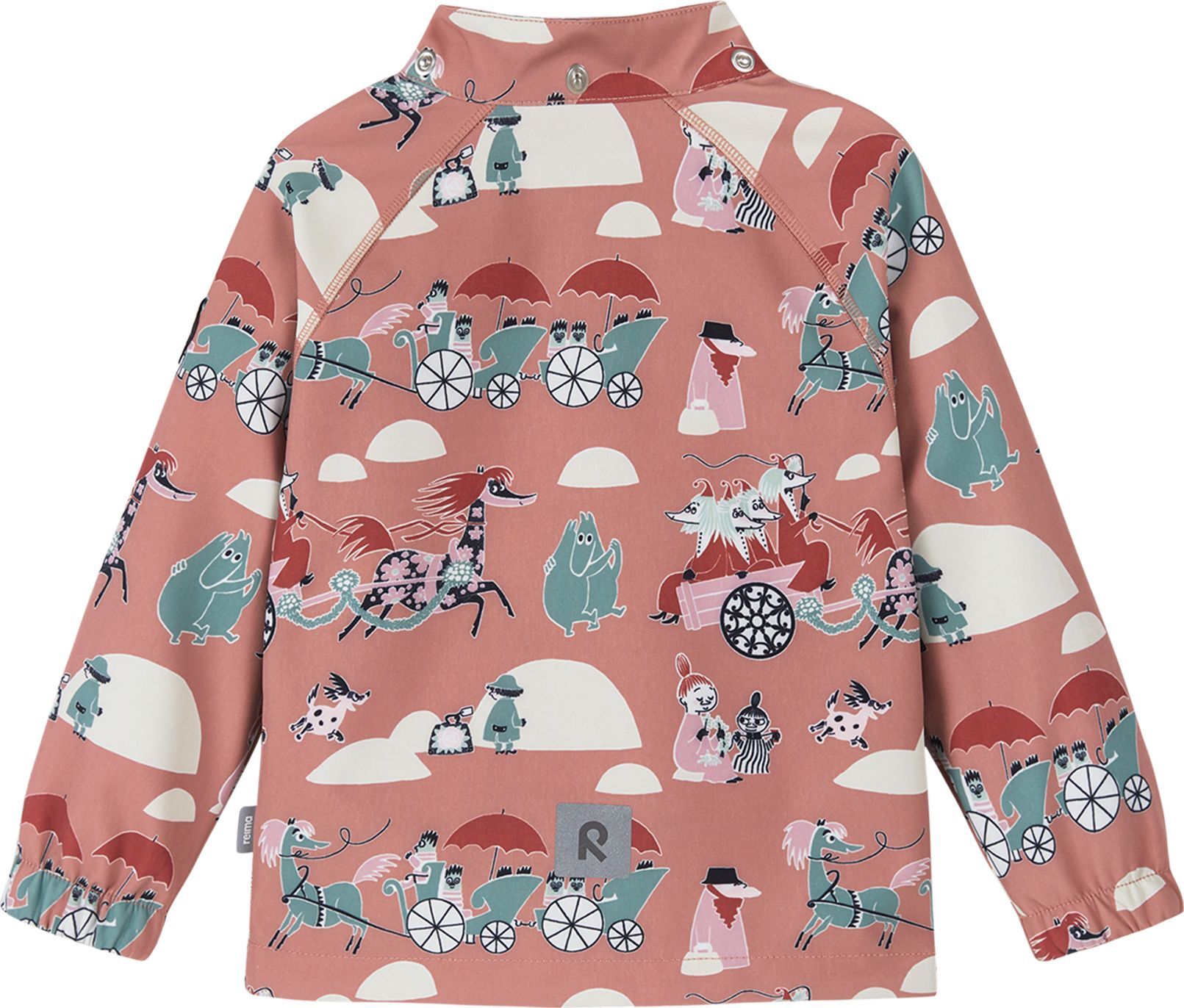 REIMA Moomin Vantti Rose Blush striukė vaikams 5 Clothes