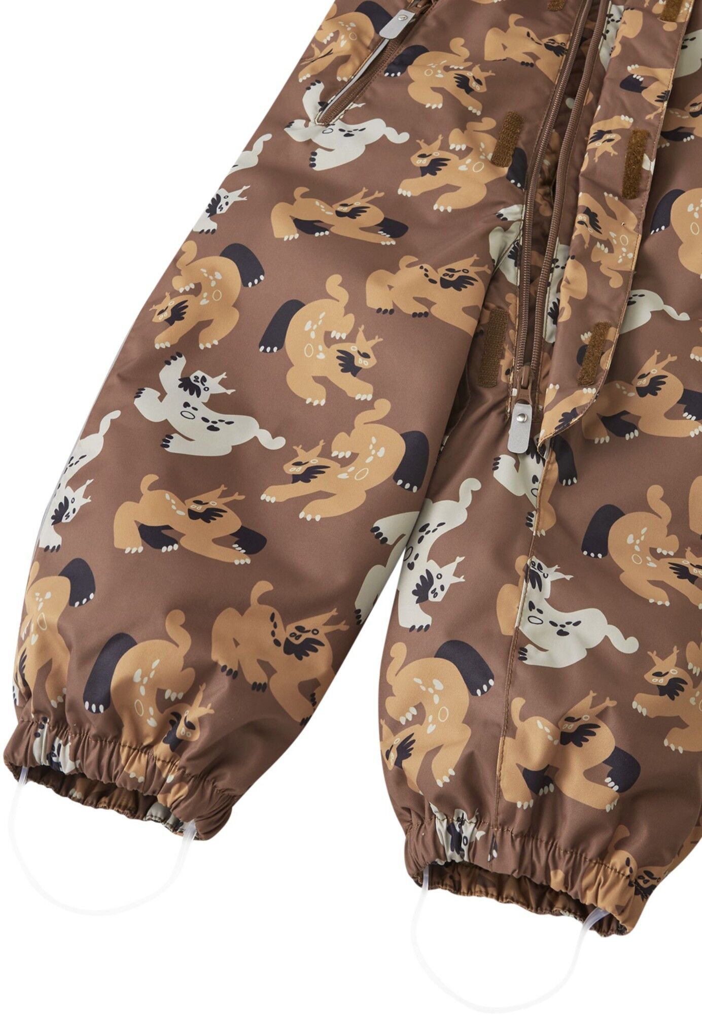 REIMA Puhuri kombinezonas mergaitėms 7 Overalls REIMA Puhuri 5100116B Umber Brown For Kids