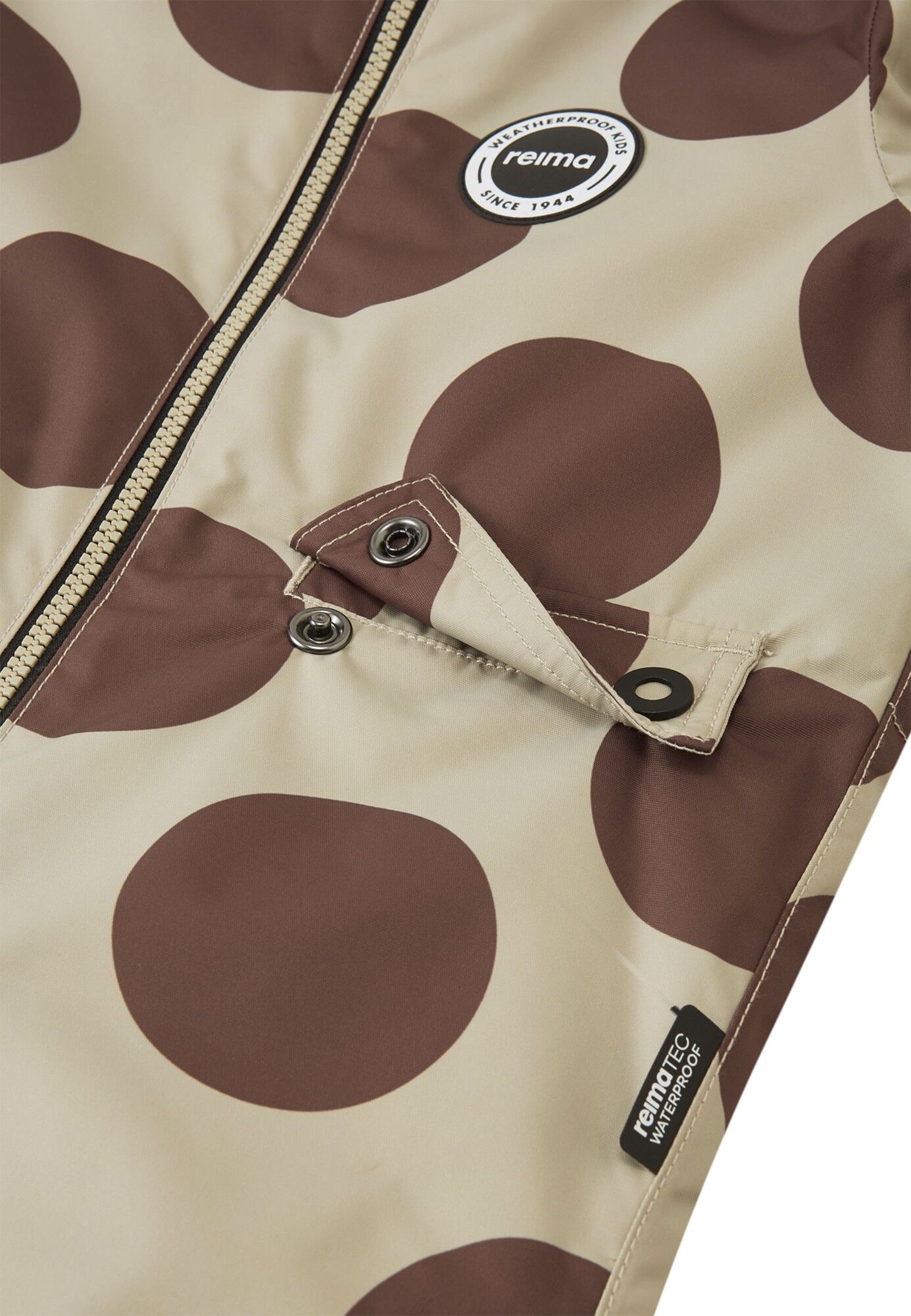REIMA Marte Mid Earthy Beige kombinezonas vaikams 8 Overalls REIMA Marte Mid 5100115B Earthy Beige 0763