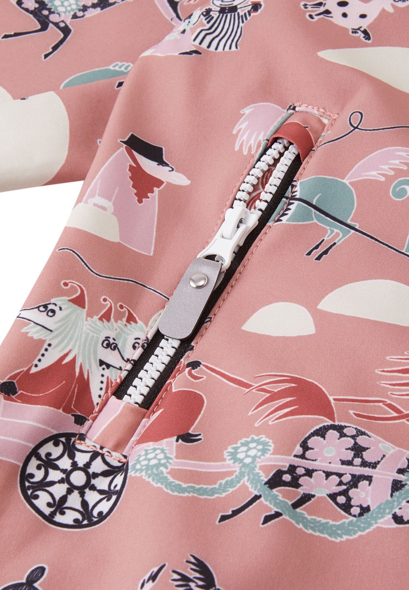 REIMA Moomin Mjosa rožinis kombinezonas vaikams 8 Overalls REIMA Moomin Mjosa 5100328D Rose Blush