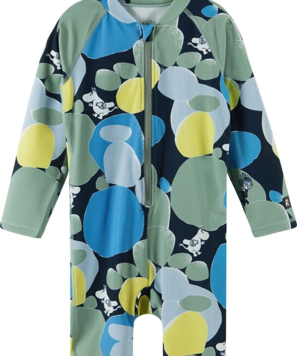 Swim suit REIMA Moomin Sandig 5200357B Stone Green 81B6