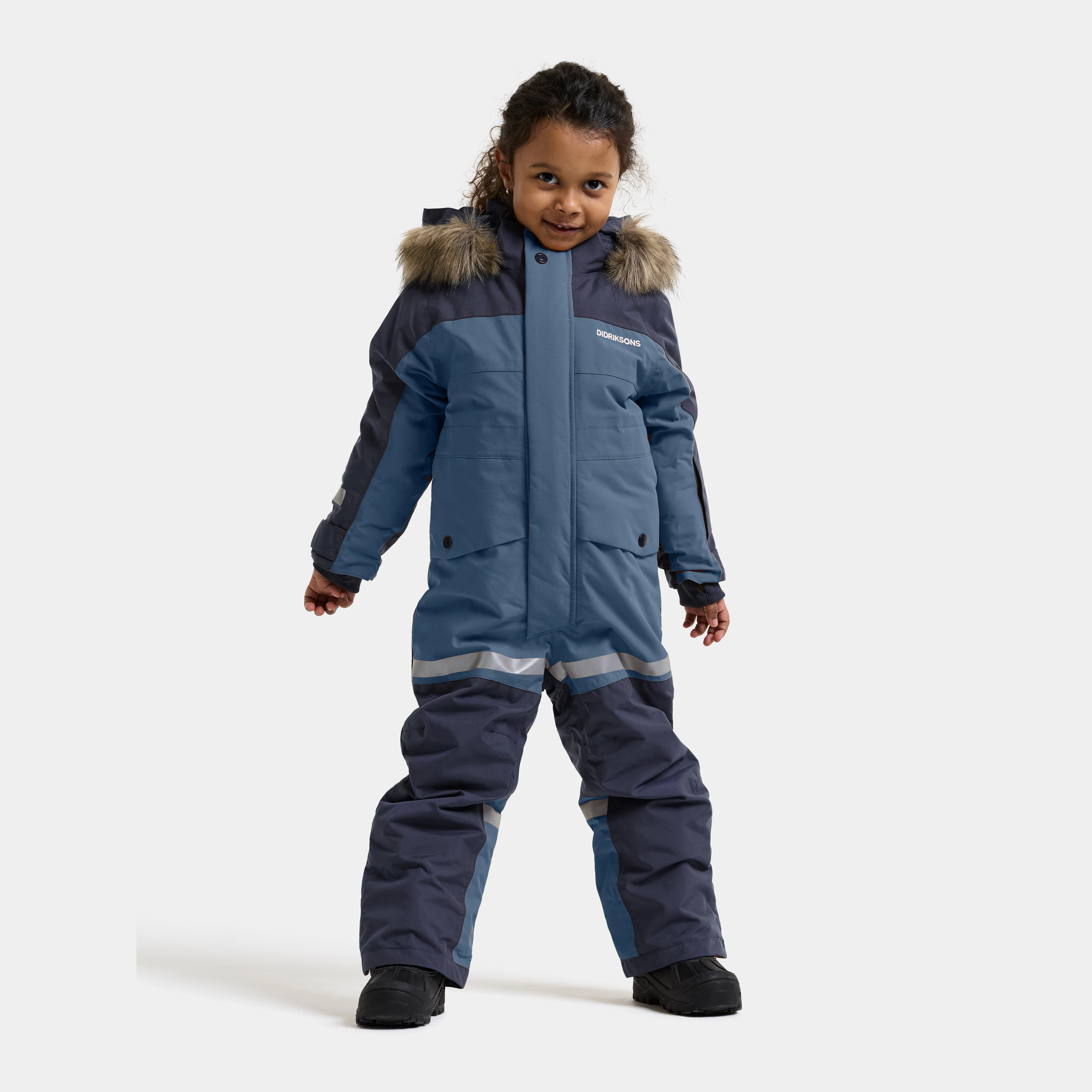 Didriksons žieminis kombinezonas BJÄRVEN KDS COVER 5 - Navy (Išankstinis užsakymas) 4 Didriksons žieminis kombinezonas BJÄRVEN KDS COVER 5 - Navy (Išankstinis užsakymas) - Image 2