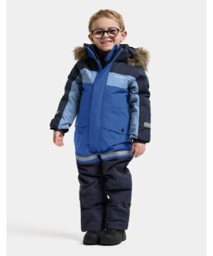 Didriksons žieminis kombinezonas BJÄRVEN KDS COVER 5 - Ultramarine 1 bjarven kids coverall 5 506308 228 10front1 m262