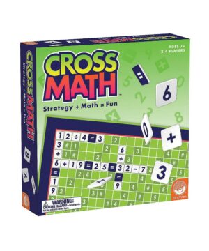 Matematinis žaidimas CrossMath - Mindware 2 edukaciniai zaislai. Lavinamieji zaislai. Mindware . Matematinis žaidimas CrossMath
