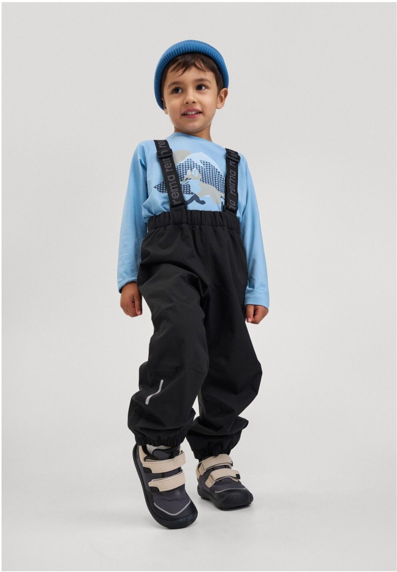 REIMA Hauskin juodos kelnės vaikams 8 Pants REIMA Hauskin 5100411A Black
