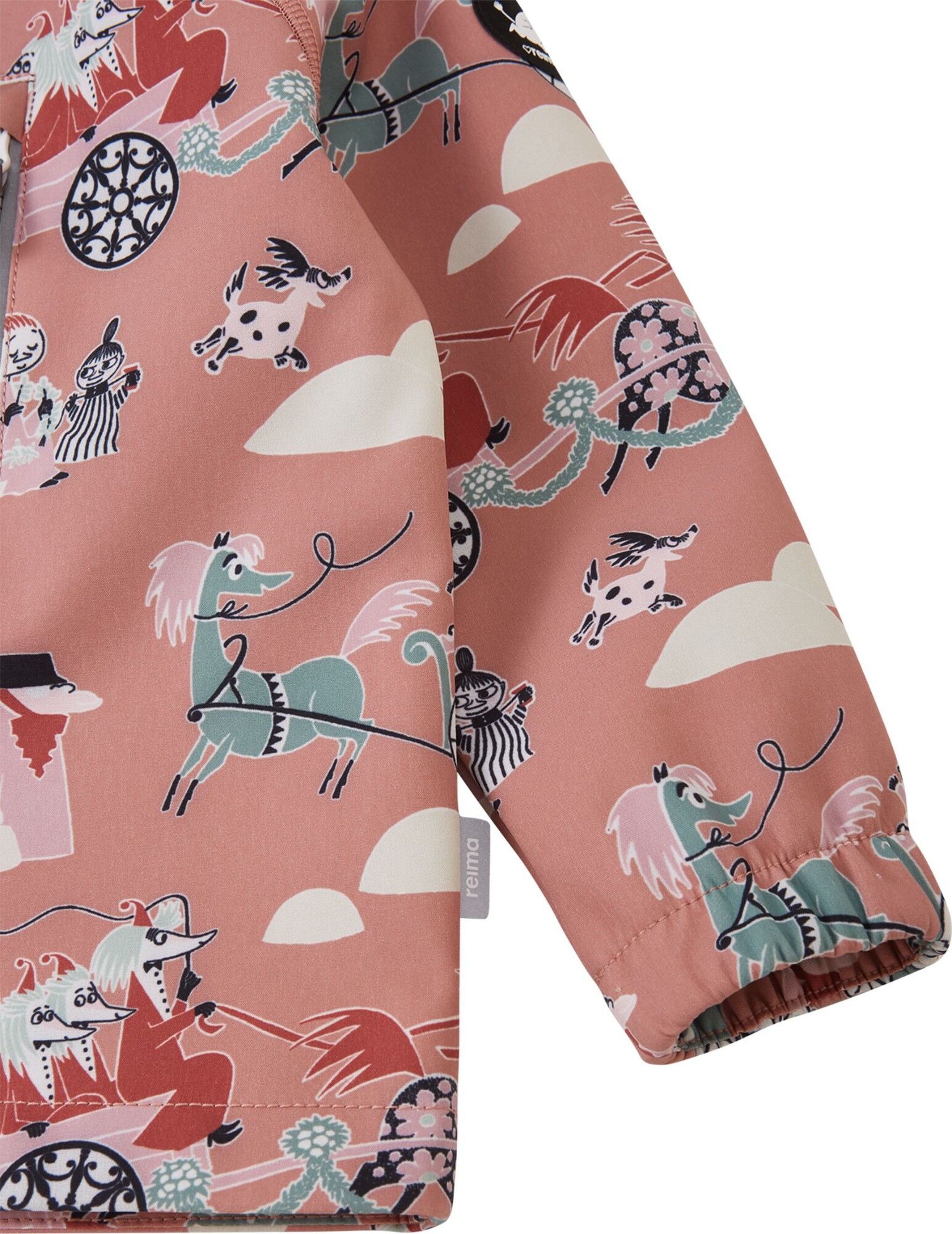 REIMA Moomin Vantti Rose Blush striukė vaikams 7 Clothes