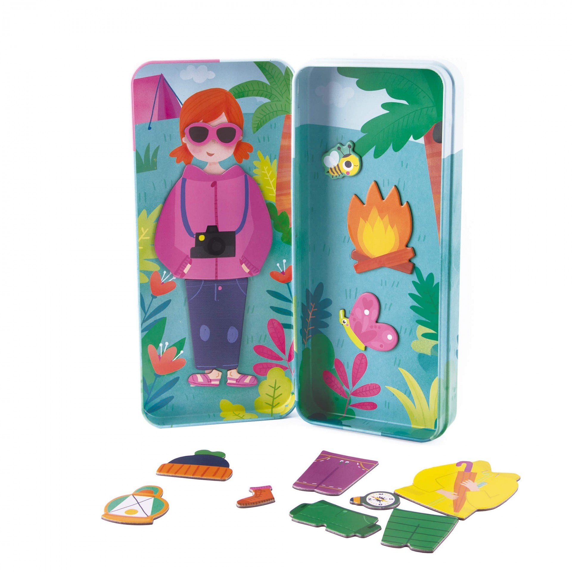 Apli Kids magnetinis žaidimas „Tropikai“ - Apli Kids 3 edukaciniai zaislai. Lavinamieji zaislai. Apli Kids . Apli Kids magnetinis žaidimas „Tropikai“
