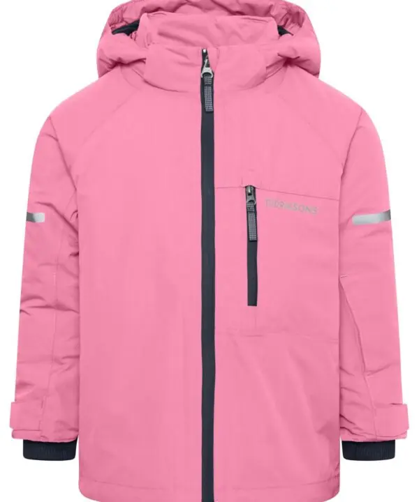 Didriksons žieminė striukė FALKEN KIDS JKT 2 - Heather Pink (Išankstinis užsakymas)