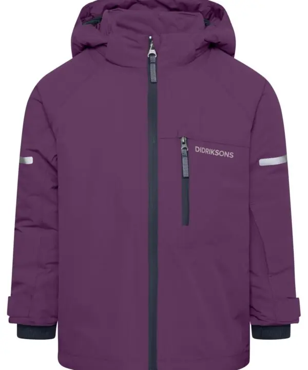 Didriksons žieminė striukė FALKEN KIDS JKT 2 - Northen Purple (Išankstinis užsakymas)
