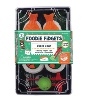 Mindware sensorinis fidget rinkinys „Sušių padėklas“ - Mindware 2 edukaciniai zaislai. Lavinamieji zaislai. Mindware . Mindware sensorinis fidget rinkinys „Sušių padėklas“