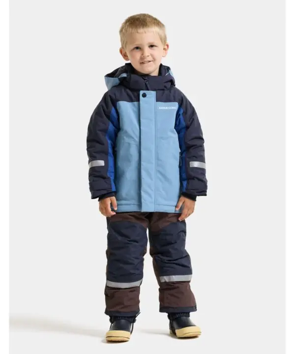 Alternative view of Didriksons žieminė striukė NEPTUN KIDS JKT 5 - Winter Blue (Išankstinis užsakymas)