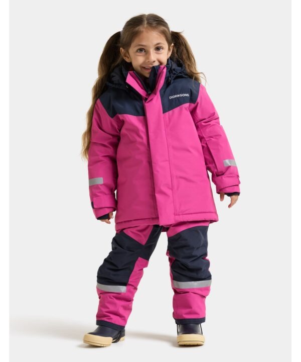 Didriksons žieminis komplektas SKARE KIDS SET 2 - Cactus Pink